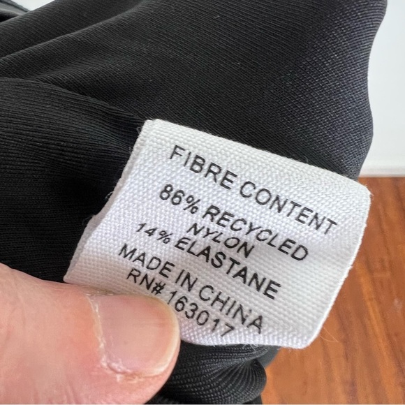 NWT Princess Polly Caprani Long Sleeve Mini Dress Black Size 4 - Picture 6 of 6